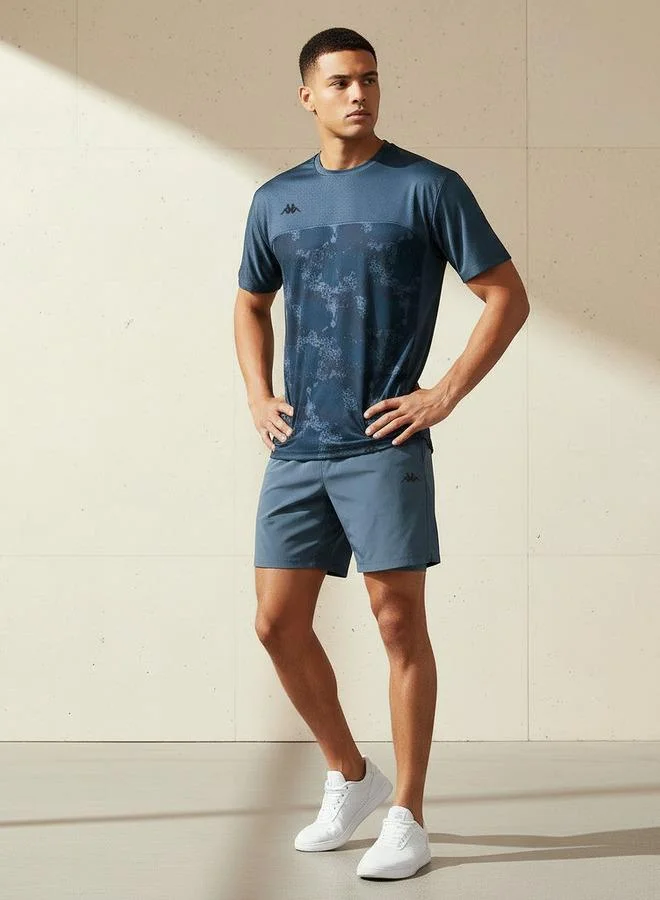 كابا Kappa Men Logo Print T-shirt